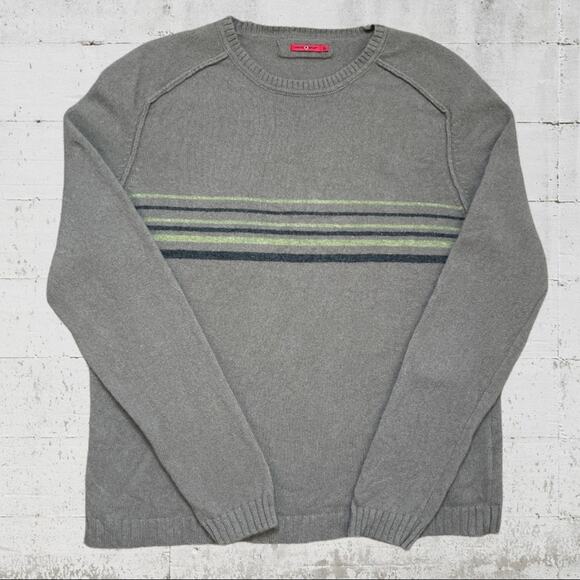 White Stuff Men's Crewneck 100% Lambswool Sweater Size XL Academia Neutral - Picture 1 of 9